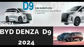 New BYD Denza D9|Sienna|Byd Denza D9 Price|Toyota Alphard|