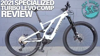 2021 Specialized Turbo Levo Comp Review, 700 Wh Battery Electric Mountain Bike!