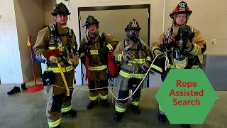 Rope Assisted Search  Firefighter Skills