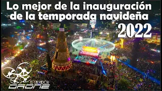 Lo mejor de la Inauguración del Árbol navideño más grande 2022 en San Salvador #elsalvador #panama