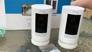 Installing Ring Stick Up Camera (3rd Generation) Vlog