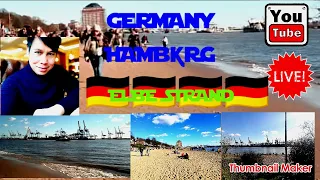 GERMANY HAMBURG PINOY LIFESTYLE VLOG 185# ROAD TRIP TO BEAUTIFUL ELBE STRAND IN HAMBURG (PART1)