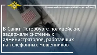 Ирина Волк: Полицейские задержали системных администраторов, работавших на телефонных мошенников