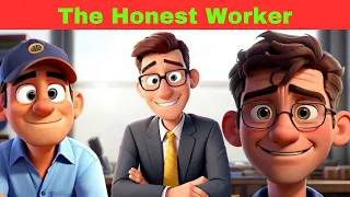 The Honest Worker English Moral Animated Story | Honesty Story in English | Stories for Teenagers