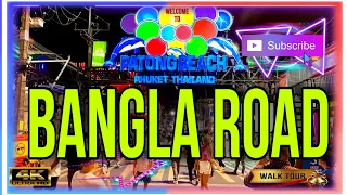 TODAY IN THAILAND BANGLA ROAD STREET TOUR PATONG PHUKET JAN 25TH 2024