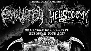 Engulfed & Hellsodomy Chaostorm of Obscurity European Tour 2017