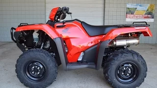 2016 Honda FourTrax Foreman Rubicon 500 DCT ATV - WALK AROUND VIDEO : TRX500FA5G