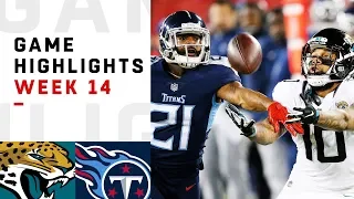 Jaguars vs. Titans Week 14 Highlights | NFL 2018