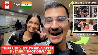 DREAM SURPRISE VISIT TO INDIA AFTER 5 YEARS | EMOTIONAL