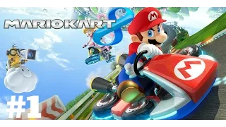 Mario Kart 8 Full HD - Gameplay Part 1 - 50 cc Mushroom Cup - Nintendo Wii U