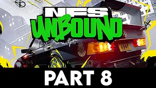 NEED FOR SPEED UNBOUND Gameplay Walkthrough PART 8 [4K 60FPS PC ULTRA] - No Commentary