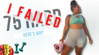 I FAILED 75 HARD | Here’s why | 75 HARD CHALLENGE | MOTIVATION |