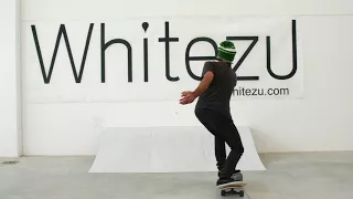 Front Side Roundhouse CutBack with surfskate and 3 Whitezu ONDAzero modules.