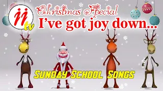 I've got joy down in my heart || JJ tv || Sunday School Songs || Animated Songs || Christmas special