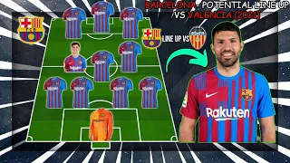 BARCELONA - Potential Lineup Vs Valencia l LA LIGA Matchday 9