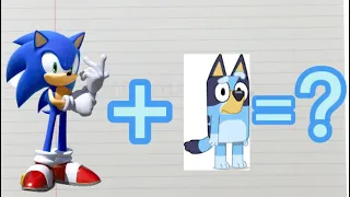 Sonic + Bluey = ?