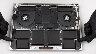 🛠️ Inside the Apple MacBook Pro 16" (2021) - opening and upgrades