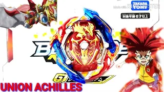 UNION ACHILLES CONVERT XTEND + REVIEW |AIGA AKABANE |BEYBLADE BURST GATINKO LAYER SYSTEM|