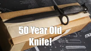 Unboxing a SEALED Vietnam Era M7 Bayonet