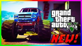 GTA 5 PS4 - Liberator Monster Truck Spawn Location In GTA 5 Story Mode! (GTA V)