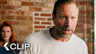 RUMBLE THROUGH THE DARK Clip - Saving A Young Lady From A Thug (2023) Aaron Eckhart