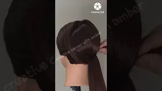 (updo hairstyles] Easy bun hairstyle // hairtutorial// chinon // hair stylist