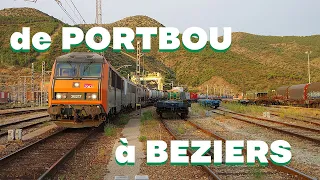 Voyage en cabine : entre mer et montagne, de Portbou à Béziers