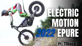 ¡Moto de Trial eléctrica con 6 mapas y TKO! Electric Motion EPURE COMP 2022 Limited Edition