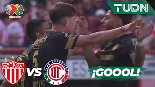 ¡De volea! Belmonte marca un GOLAZO | Necaxa 2-2 Toluca | CL2024 - Liga Mx J6 | TUDN