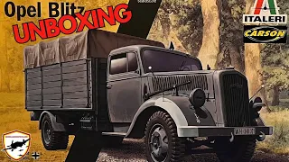 Bausatzvorstellung: Italeri Kfz.305 Opel Blitz 1:35 |ModellbauDE| Unboxing