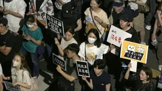 Tens of thousands protest Taiwan parliament bills | AFP