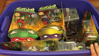 Unopened Teenage Mutant Ninja Turtles 2003 Cartoon Action Figures