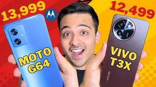 Vivo T3x 5G vs Moto G64 5G : Comparison by iPhone user 😍