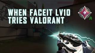 When Faceit lvl10 tries out Valorant // IMMORTAL 3 GAMEPLAY