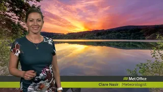 Thursday afternoon forecast 27/06/19
