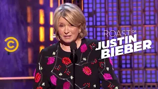 Roast of Justin Bieber - Martha Stewart - Changing Lives for the Better