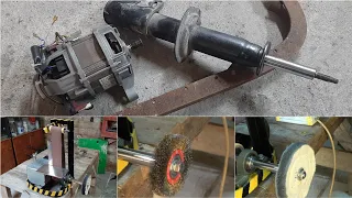 How to Make Belt Sanding and Polishing Machine with Scrap Materials? 👍