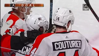 Travis Konecny Goal - Philadelphia Flyers vs Montreal Canadiens (1/19/19)