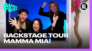 🪩 Backstage tour bij musical MAMMA MIA!  🎥 | Exclusief kijkje achter de schermen