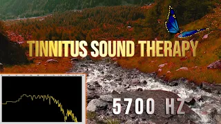 Tinnitus Sound Therapy - 5700 Hz Natural Panning Audio