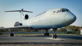 Туполев Ту-154М RA-85684 а/к "Алроса". Осмотр самолета | 9’22