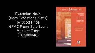 Evocation No. 4 in C-sharp Minor by Scott Price