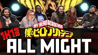 My Hero Academia - 1x12 All Might - Group Reaction