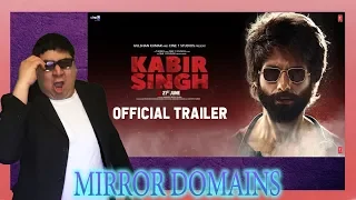 Kabir Singh Official Trailer Reaction | Shahid Kapoor | Kiara Advani | 2019