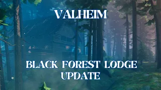 Quick Tour Of The Finished Black Forest Lodge in Valheim