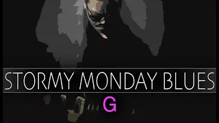 Blues Backing Track Jam - Ice B. - Stormy monday blues in G - Chicago blues