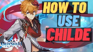 A Godly Hydro DPS Unit! How to Use Tartaglia - Childe Review/Guide | Genshin Impact