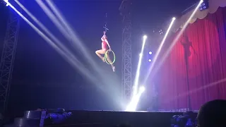 Linda apresentação do circo globo max.