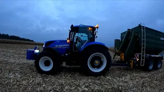 Testy ciągnika New Holland T7.270 | Jak poradzi sobie Smerfik w transporcie?!