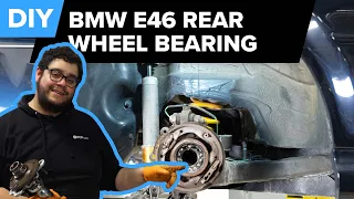 BMW E46 M3 Rear Wheel Bearing Replacement DIY (2001-2006 BMW E46 M3, 330i, 330ci, 325xi)